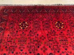 MAGNIFICENT AFGHAN RUG 5x6.9"