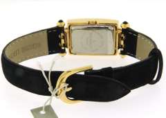 Peugot Gold Tone Interchangeable Strap Set Watch