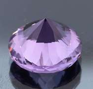 Exceptional 7.87ct color shifting Amethyst solitaire