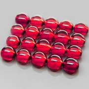 Gorgeous chianti red 8.79ct 20pc Garnet set