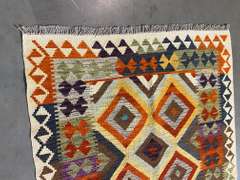 COLORFUL HAND KNOTTED KLIM 4x6