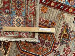 STUNNING FINE KAZAK  RUNNER 3'X19'.3"