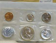 1959 Silver PROOF Set, early date