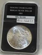 1885 Morgan Dol PCS Cert Unc.