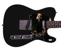 Jon Bon Jovi Autographed Signed Custom Graphics Photo Guitar ACOA