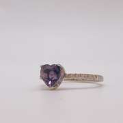 14kt Gold, Amethyst, & Diamond Cocktail Ring