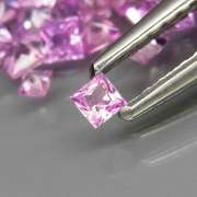 Rare HEATED ONLY 2.70ct pink Sapphire set