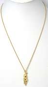 Adorable Kitten Pendant in 14KT Yellow Gold