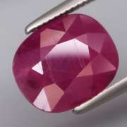 Captital 4.87ct UNHEATED oval cut Ruby