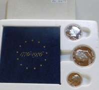 1976 Sil 3 pc PRF BiCen Set