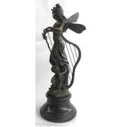 Butterfly Angel Nymph Fairy Bronze Sculpture