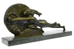 Nude Girl Bronze Sculpture