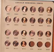 1934-2011 Red BU Lincoln Lincoln Set