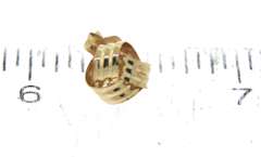 Nice Yellow Gold Knot Earrings