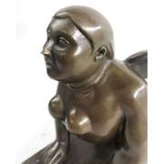 Greek Sphinx Bronze Sculpture