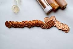 5 1959 & 5 1959 D BU Lincoln Rolls