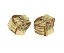 Nice Yellow Gold Knot Earrings
