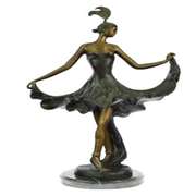 Dancer Bronze Figurine