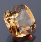 Glittering 4.41ct 10x10mm champagne Imperial Topaz