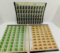 6 Full U.S. Stamp Panel Sheets
