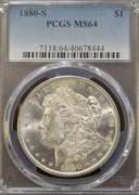 1880-S MS64 Morgan Dollar, PCGS