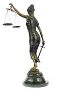 Lady Justice Bronze Sculpture