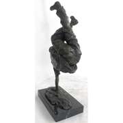 The Hip Hop Boy Dancing Bronze Statue