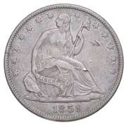 1859-O Seated Liberty Half Dollar
