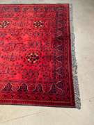 MAGNIFICENT AFGHAN RUG 5x6.9"