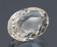 Large 8.67ct untreated diamond white Quartz