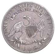 1819/8 Capped Bust Half Dollar - Small 9