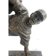 The Hip Hop Boy Dancing Bronze Statue