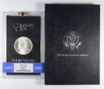 MS65 1881-CC Morgan Silver Dollar - GSA Hoard - Graded NGC