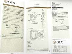 GIA certified 1.12 CT Diamond Ring