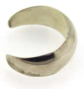 Streling Silver Wide Bangle Bracelet