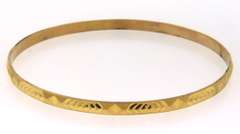 Majestic 21kt Pair of Matching Bangles