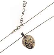 Sterling Silver Face on Chain