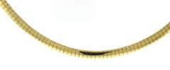 Remarkable Omega Yellow Gold Necklace