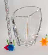 Rare Vintage Baccarat France Heavy Clear Crystal Vase