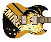 Eminem Autographed Signed Poster Photo Guitar ACOA