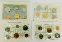 4 Royal Canadian Mint Uncirculated Coin Sets
