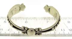 Vintage Sterling Silver Signed Cuff Bangle