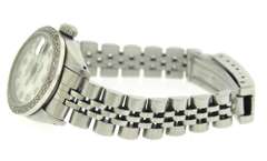 Rolex Datejust Mother of Pearl Diamond Dial and Bezel Watch