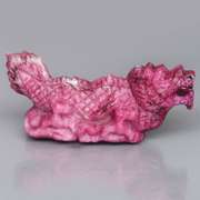 Very intricate and large 54.15ct untreated Ruby Dragon!