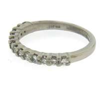 Brilliant Platinum Diamond Band Ring