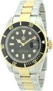 Men's SS Diver Watch with Day Date