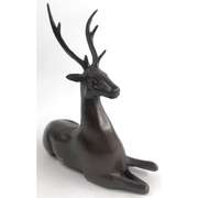 Elk Deer Bronze Sculpture