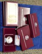 Thomas Jefferson 250th Anniversary Proof Silver Dollars