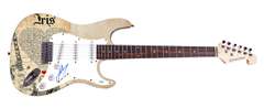 Goo Goo Dolls Johnny Rzeznik  Autographed Custom Graphics Photo Guitar ACOA