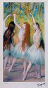 Edgar Degas, Dancers in Green
